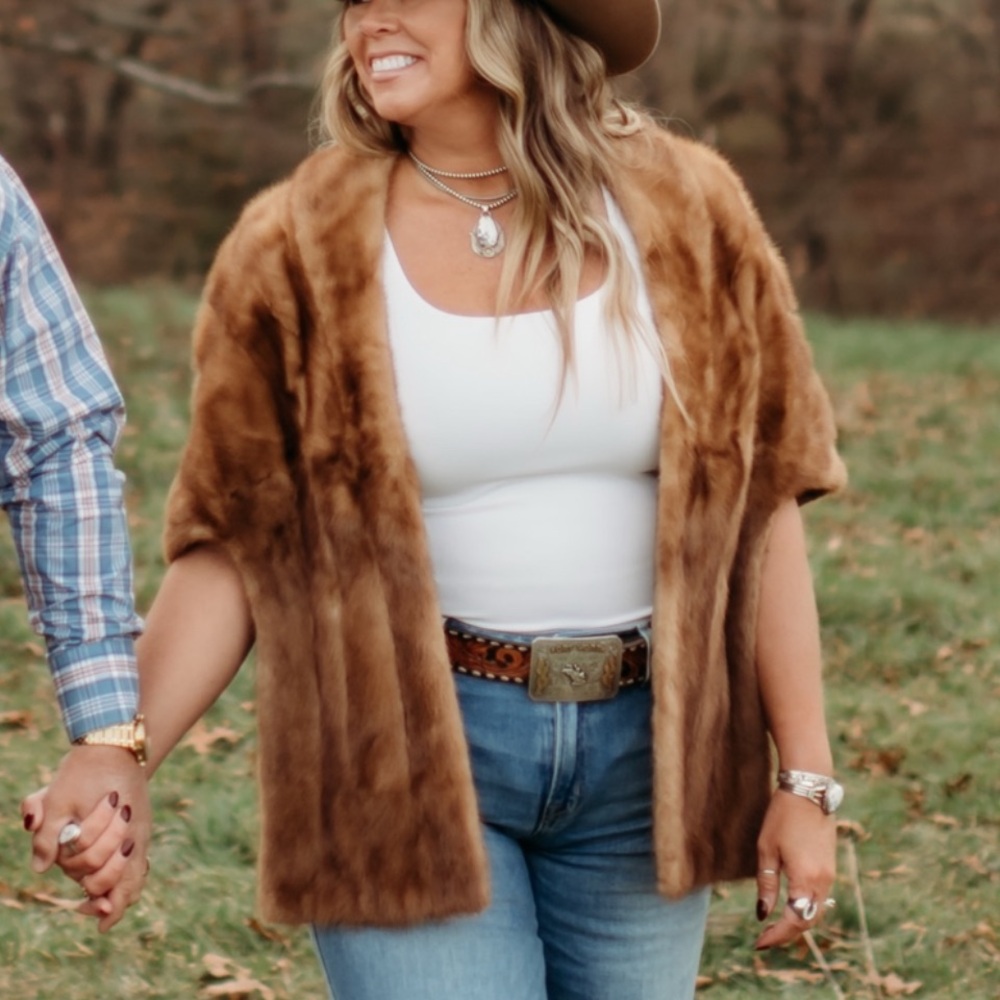 Vintage Fur Coat - Picture 2 of 7